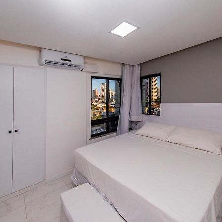 507 Lindo Flat Mobiliado Na Praia De Iracema フォルタレザ エクステリア 写真
